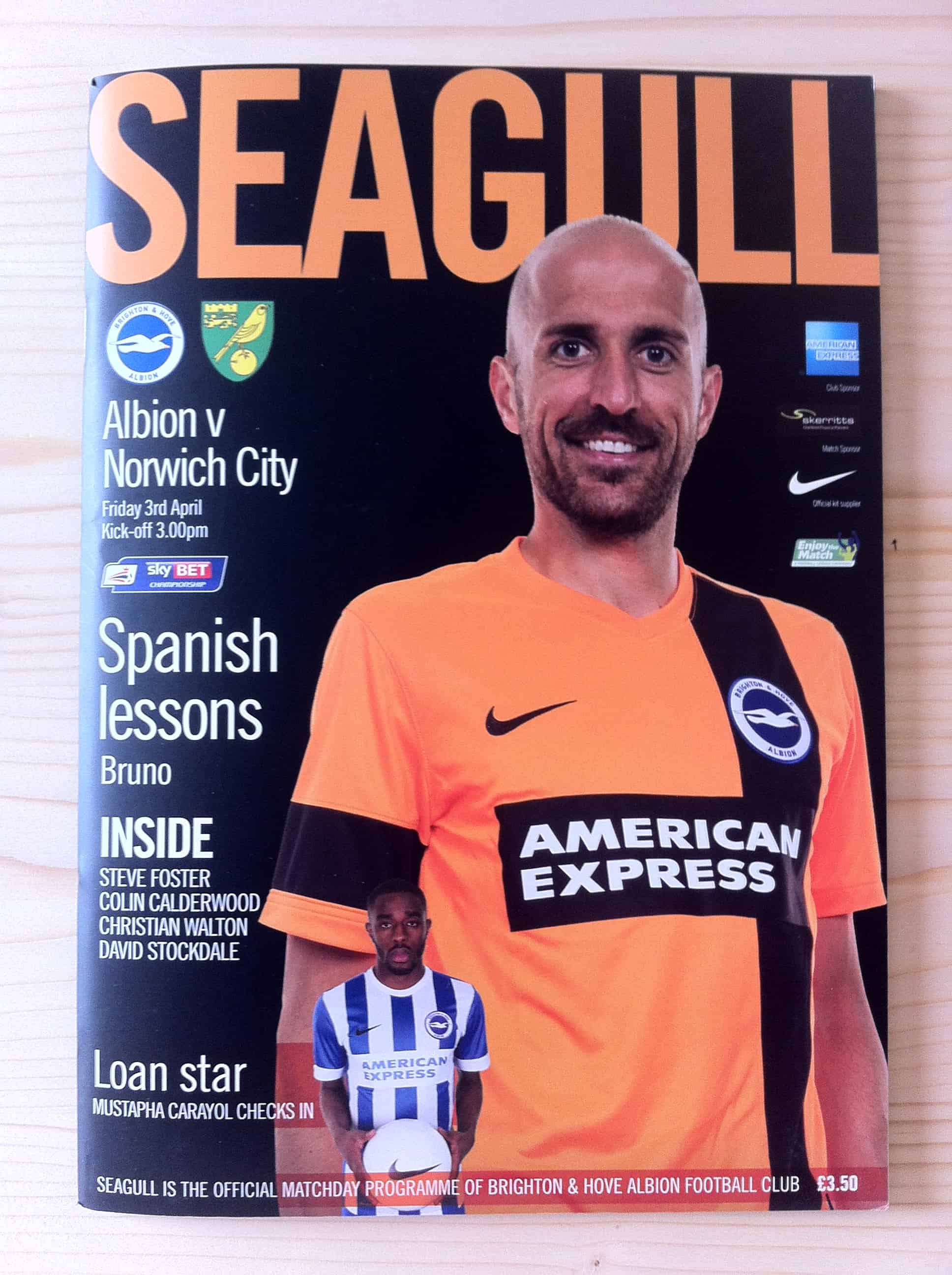 Brighton & Hove Albion FC v Norwich City FC